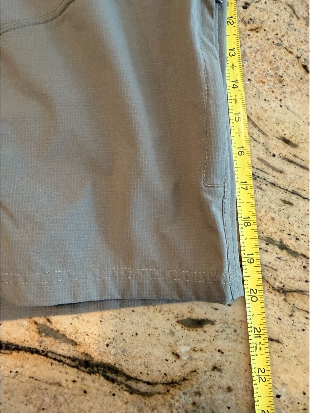 KÜHL SILENCR™ KARGO SHORT Men's 36 Softshell Ripstop Storm Khaki - Picture 8 of 10